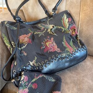 Vintage Bueno Tapestry  Bag
